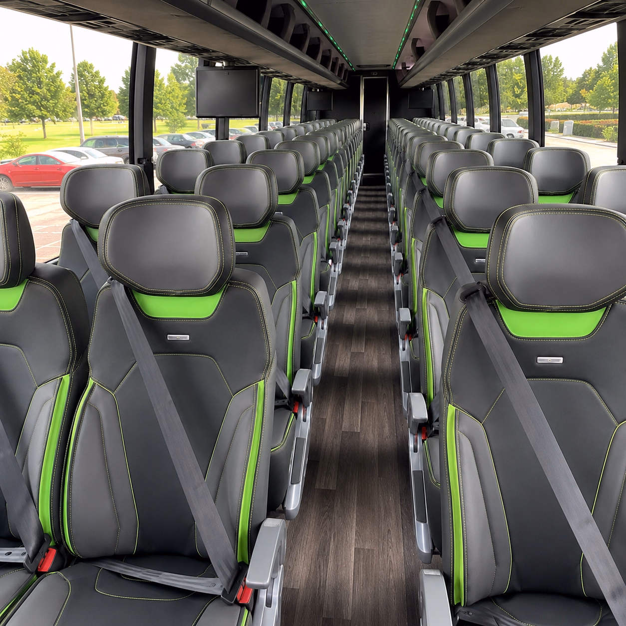 boston book a charter bus for your boston sports team or fan group