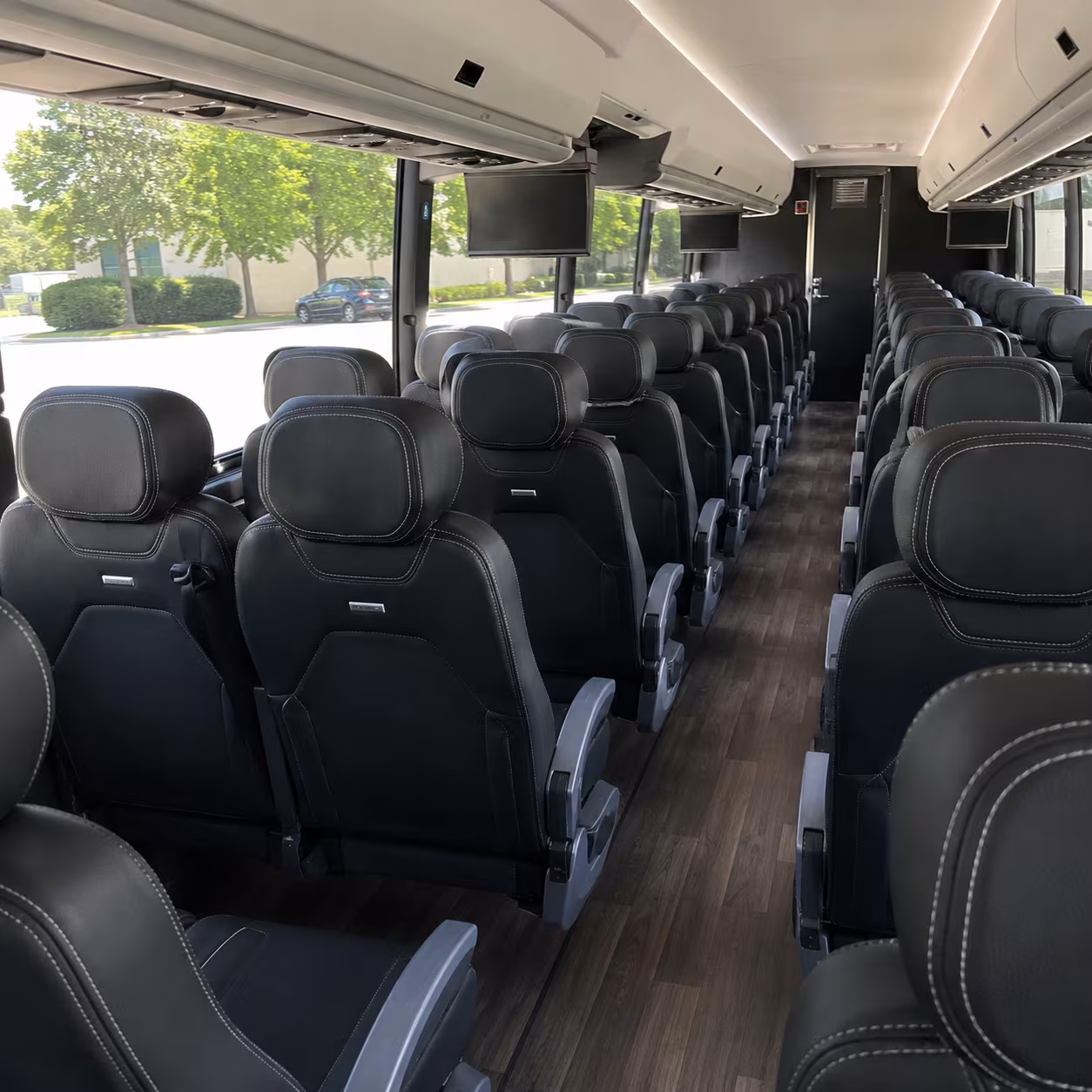 manchester charter bus interior gallery