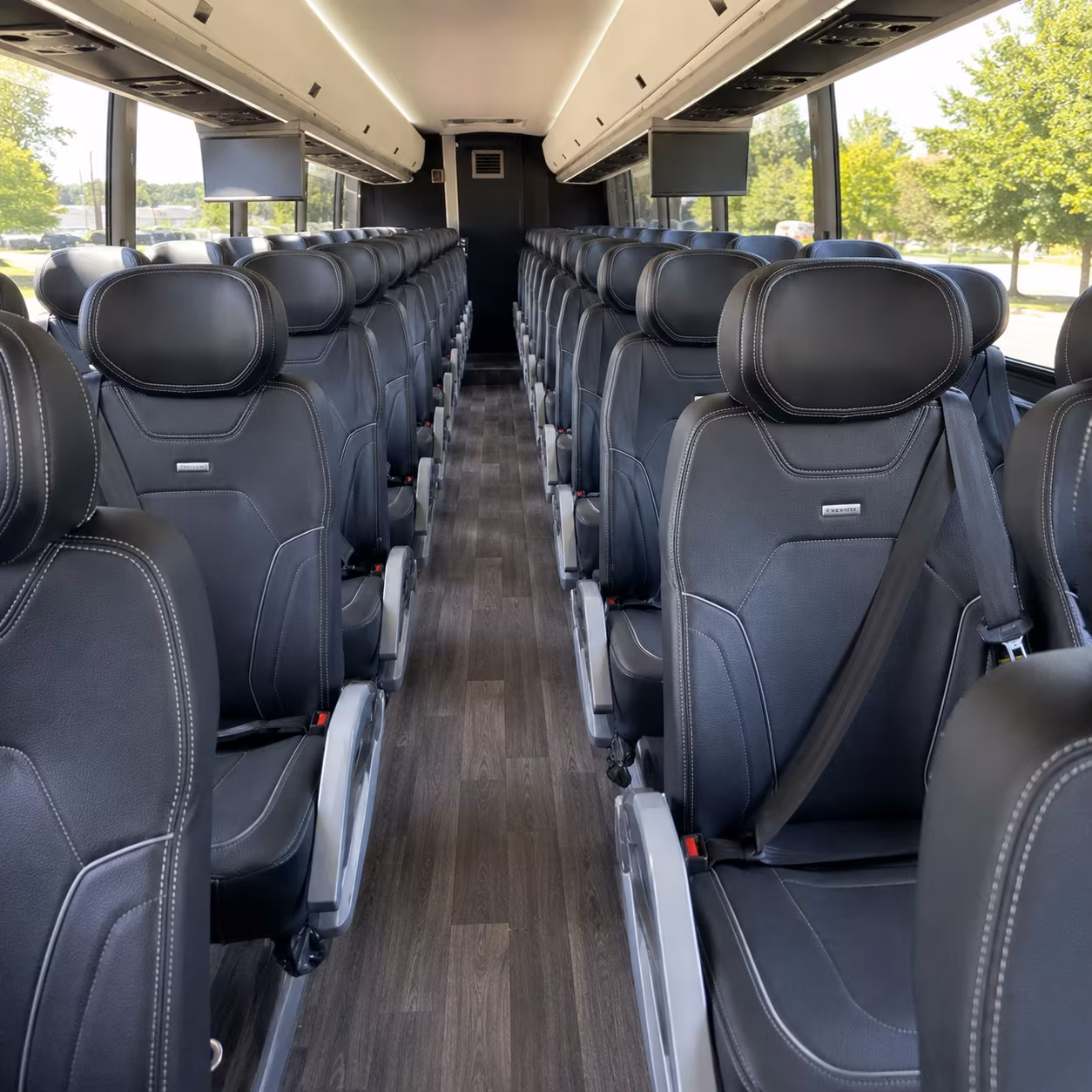 manchester wedding shuttle bus rentals