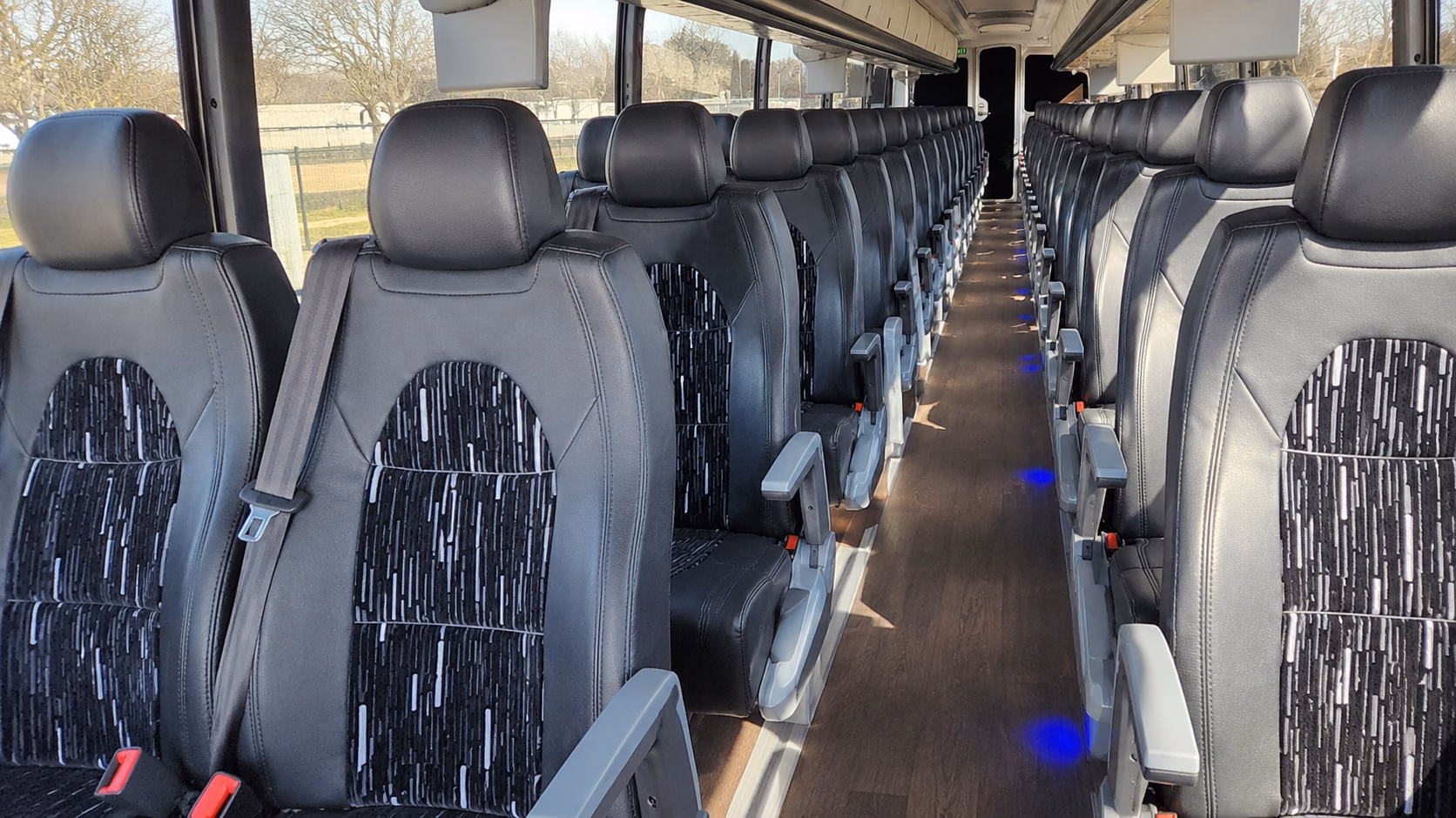 methuen employee transportation onboard seating
