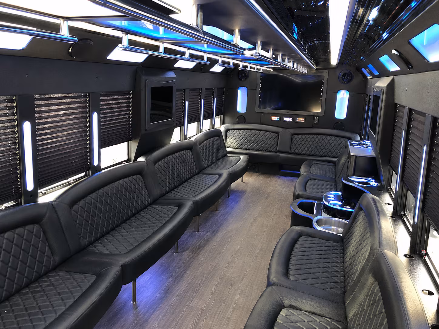 party buses with the amenities your prom group actually wants