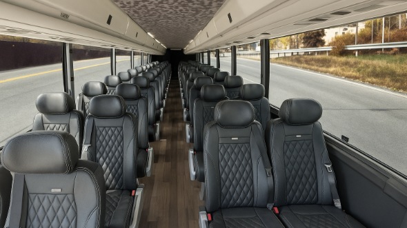 methuen 15 passenger minibus inside