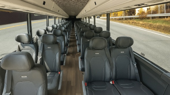 methuen 20 passenger minibus inside
