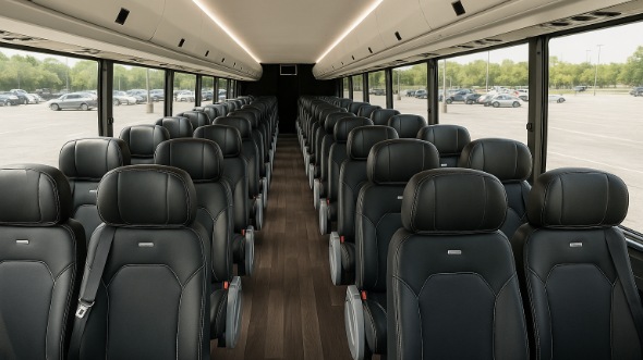 methuen 35 passenger minibus inside